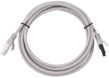 Патч-корд 2E САТ 5e, FTP, 2м, 26AWG, RJ45, 7/0.16, Cu, LSZH, сірий (2E-PC5ECU-FTP2LSZH-GRY) [109897]