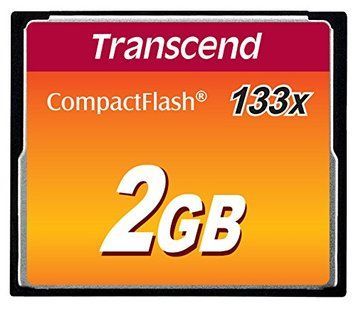 Карта пам'яті Transcend CF 2GB 133X (TS2GCF133) [109041]