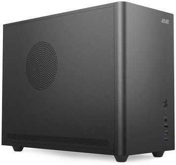 Корпус 2E Credo Metal V350B без БЖ, 1xUSB3.0, 1х USB 2.0, 1xUSB Type-C, 3x120мм, VGA 350мм, LCS ready, mATX, чорний (2E-V350B) [112196]
