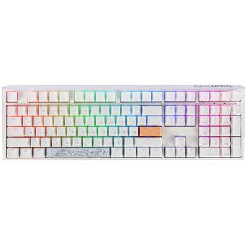 Клавіатура Ducky One 3 Cherry MX Brown RGB UA USB White (DKON2108ST-BUAPXPWWWSC1) [614123]