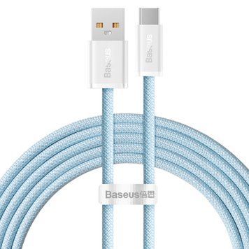Кабель Baseus Dynamic Series Fast Charging Data Cable USB to Type-C 100W 1m Blue (CALD000603) [805494]