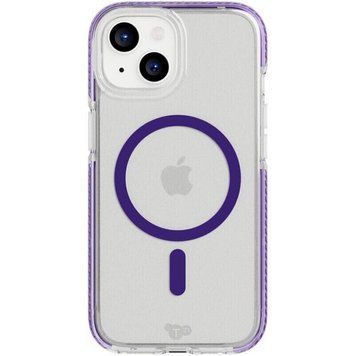 Чохол-накладка Tech21 Evo Crystal MagSafe для Apple iPhone 15 Amethyst (T21-10242) [602626]
