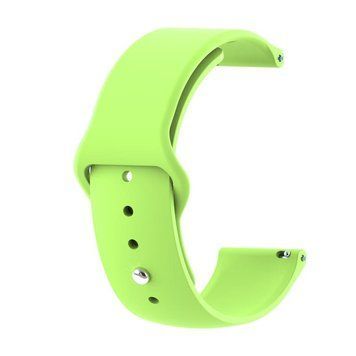 Силіконовий ремінець BeCover для Samsung Galaxy Watch 46mm/Watch 3 45mm/Gear S3 Classic/Gear S3 Frontier Lime (706323) [604743]