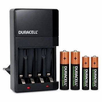 Зарядний пристрій Duracell Hi-Speed Charger CEF27 + 2&times;AA HR6 1300mAh + 2&times;AAA HR03 750mAh (5000394114524) [807040]