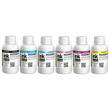 Комплект чорнил ColorWay Epson L800/810/850 BK/С/LC/LM/M/Y (ColorWay-EW810SET02) 6*200г (CW-EW810SET02) [618425]