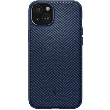 Чохол-накладка Spigen Mag Armor MagFit для Apple iPhone 15 Plus Navy Blue (ACS06672) [602172]
