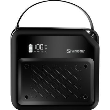 УМБ Sandberg 72000mAh 268W, DC9,6&ndash;12,6v, 2xUSB-A, 2xUSB-C 100w In/Out, LMFP, ліхтарик 6Вт (421-22) [404656]