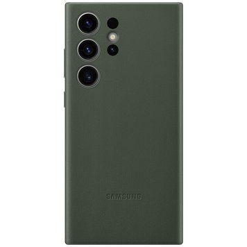 Чохол-накладка Samsung Leather Cover для Samsung Galaxy S23 Ultra SM-S918 Green (EF-VS918LGEGRU) [602410]