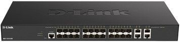 Комутатор D-Link 24xSFP+, 4x10GE, Smart (DXS-1210-28S) [105015]
