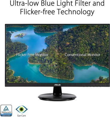 Монітор Asus 27" VA27DQFR D-Sub, HDMI, DP, MM, IPS, 100Hz, 1ms, AdaptiveSync (90LM06H1-B04370) [101050]