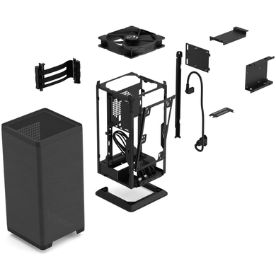 Корпус для ПК FRACTAL DESIGN Mood Black (FD-C-MOD1N-02) [303409]