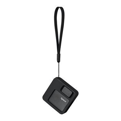 Портативний SSD Apacer AS714 512GB USB 3.2 Gen.2 Read/Write 1000MB/s Black (AP512GAS714B-1) [805729]