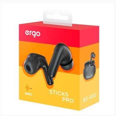 Гарнітура ERGO BS-900 Sticks Pro Black (BS-900K) [201232]