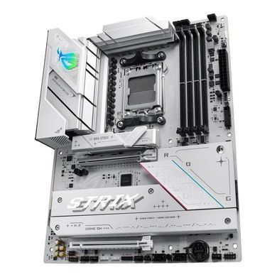 Материнcька плата ASUS ROG STRIX B850-A GAMING WIFI sAM5 B850 4xDDR5 M.2 HDMI DP Wi-Fi BT ATX білий (90MB1J50-M0EAY0) [109165]