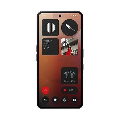 Смартфон Nothing Phone (3a) 6.77" 12/256ГБ, 2SIM, 5000мА&bull;год, чорний (920021K) [114372]