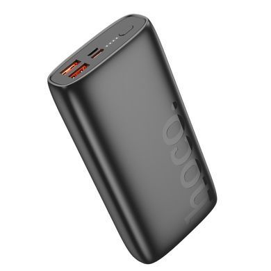 Зовнішній акумулятор HOCO J122A Respect 22.5W+PD20W fully compatible power bank(20000mAh) Black (6942007612630) [806308]