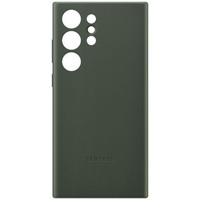 Чохол-накладка Samsung Leather Cover для Samsung Galaxy S23 Ultra SM-S918 Green (EF-VS918LGEGRU) [602410]