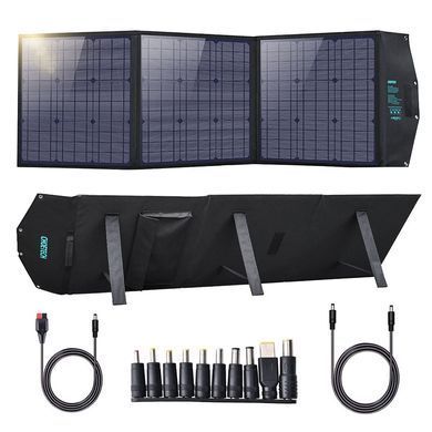 Сонячна панель Choetech 120W DC120W,1*USB QC3.0 18W,1*USB-C PD3.0 60W, 1xUSBA 12W (177x53см) (SC008) [401637]