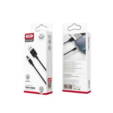 Кабель XO NB187 USB - Lightning, (M/M), 2.1A 1 м Black (6920680879632) [604402]