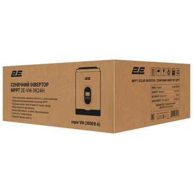 Інвертор сонячний автономний 2E VM-3K24H 3000VA/2700W, 24V, Hi-Voltage MPPT (2E-VM-3K24H) [106030]