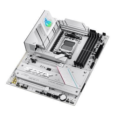 Материнcька плата ASUS ROG STRIX B850-A GAMING WIFI sAM5 B850 4xDDR5 M.2 HDMI DP Wi-Fi BT ATX білий (90MB1J50-M0EAY0) [109165]