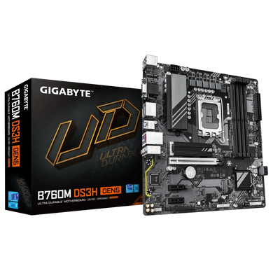 Материнська плата GIGABYTE (B760M DS3H GEN5) [304801]