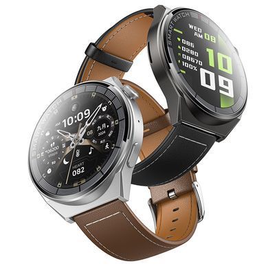 Смарт-годинник HOCO Y35 36mm. 250 mAh. IP67 Smart sports watch(call version) Silver (6942007663656) [806411]