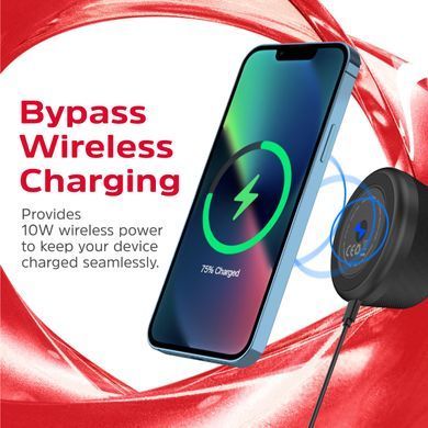 Акустична система 1.0 Energizer Bluetooth 5.3 5W + Wireless bypass Charging магнітна зарядка 10W (BTS055) [404800]