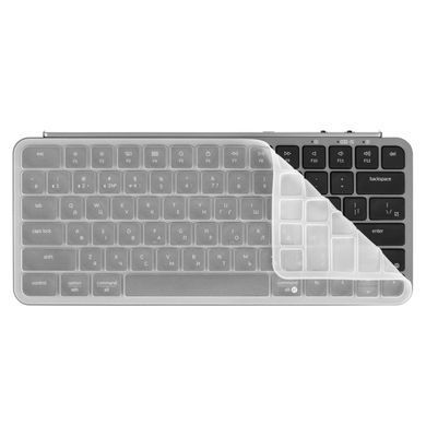 Клавіатура мембрана Keychron B1 Pro, USB/WL/BT, space gray (B1P-K1-UA) [103663]