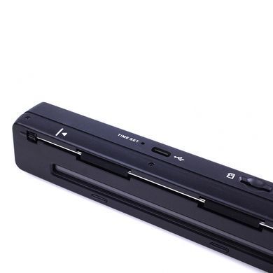 Сканер A4 Media-Tech ScanLine (900 dpi, USB, Micro SD, портативний, 2 бат-ки АА, OCR, чорний) (MT4090) [402501]