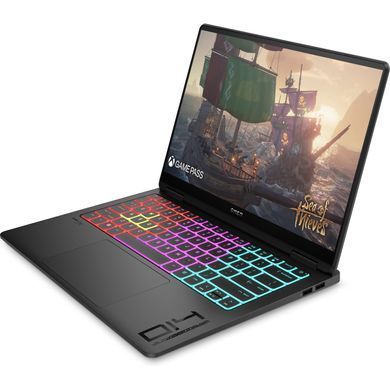 Ноутбук HP OMEN Gaming 14-fb1000ua 14" 3K OLED,400n/U9-285H (5.4)/64Gb/SSD2Tb/RTX 5070, 8GB/Win11H/Чорний (BW7L4EA) [403448]