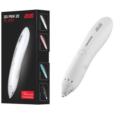 Ручка 3D 2E SL_900, PCL, Aкб 500mAh, білий (2E-SL-900WH) [106621]