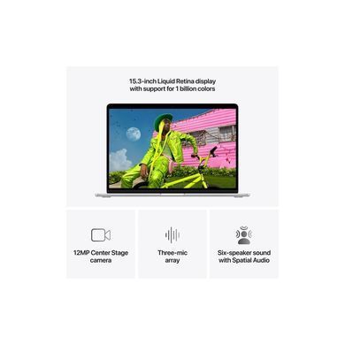 Ноутбук Apple MacBook Air 15 M5 A3448 Sky Blue (MDVQ4UA/A) [726644]