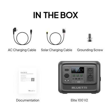 Портативна зарядна станція 1800W BLUETTI (ELITE 100 V2) [503011]