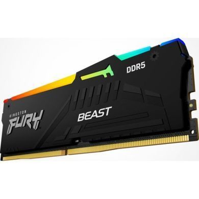 Пам'ять ПК Kingston DDR5 16GB 6000 FURY Beast RGB EXPO (KF560C36BBE2A-16) [113151]