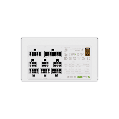 Блок живлення GAMEMAX (GM 800B WH Fully-modular New) [304383]