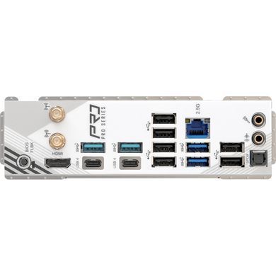 Материнська плата ASRock (AM5/X870, 4*DDR5, 2xPCIex16, HDMI/USB4, 4xSATA, 3xM.2, 2.5GLan, ATX) (X870 PRO RS WIFI) [403427]