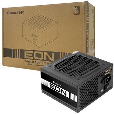 БЖ 500W Chieftec EON, 120 mm, 80 Plus, Retail Box (ZPU-500S) [402899]