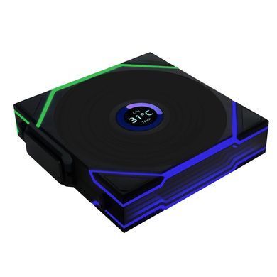 Вентилятор Lian Li Uni Fan TL Wireless LCD 120-1 Reverse Black (G99.12RTLLCD1W1B.00) [619191]