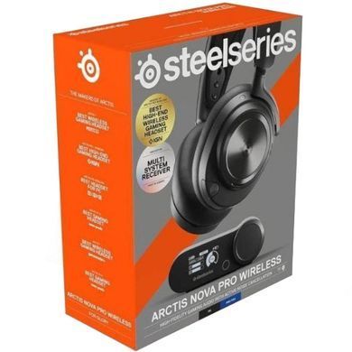 Ігрова гарнітура SteelSeries Arctis Nova Pro Wireless Black PC/PS/SW/MAC/MOB (61520) [401905]