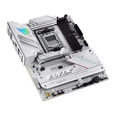 Материнcька плата ASUS ROG STRIX B850-A GAMING WIFI sAM5 B850 4xDDR5 M.2 HDMI DP Wi-Fi BT ATX білий (90MB1J50-M0EAY0) [109165]
