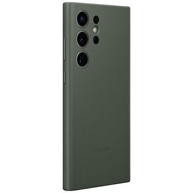 Чохол-накладка Samsung Leather Cover для Samsung Galaxy S23 Ultra SM-S918 Green (EF-VS918LGEGRU) [602410]