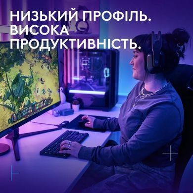 Клавiатура бездротова Logitech G515 Rapid TKL Black (920-013861) [617644]