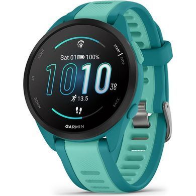 Смарт-годинник Garmin Forerunner 165 Music Turquoise/Aqua (010-02863-32) [621429]