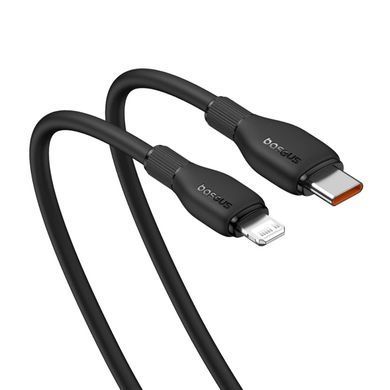 Кабель Baseus Pudding Series Fast Charging Cable Type-C to iP 20W 1.2m Cluster Black (P10355701111-00) [805247]