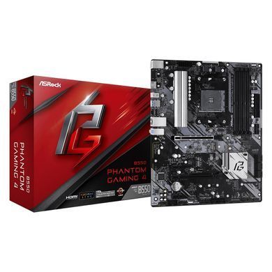 Материнська плата ASRock Socket AM4 (B550 Phantom Gaming 4) [618739]