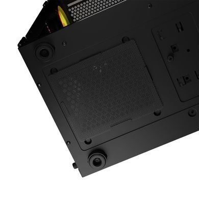 Корпус LogicConcept PORTOS MESH+GLASS ARGB fans 4x120mm BLACK без БЖ ATX (AT-PORTOS-10-0000000-0002) [404617]