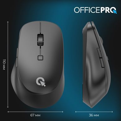 Миша бездротова OfficePro Black (M305B) [613831]