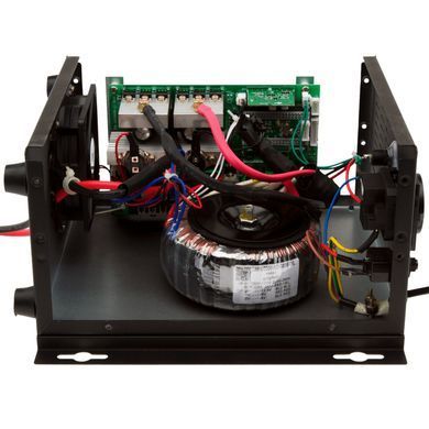 Джерело безперебійного живлення LogicPower LPY-W-PSW-500VA+ (350Вт)5A/10A, Lin.int., AVR, 1 x евро, LCD, метал, з правильною синусоїдою 12V, настінний (LP4142) [610703]