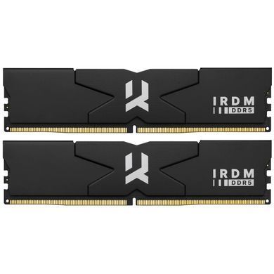 Модуль пам`ятi DDR5 2x16GB/6000 Goodram IRDM Black (IR-6000D564L36S/32GDC) [608502]